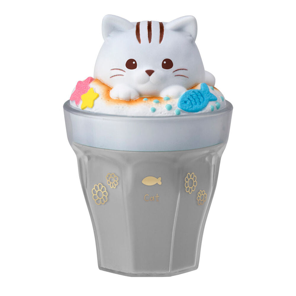 Figura Charalatte Animal | Coleccionable Sorpresa 3D Arte Latte | Con Chicle y Estuche | Bandai