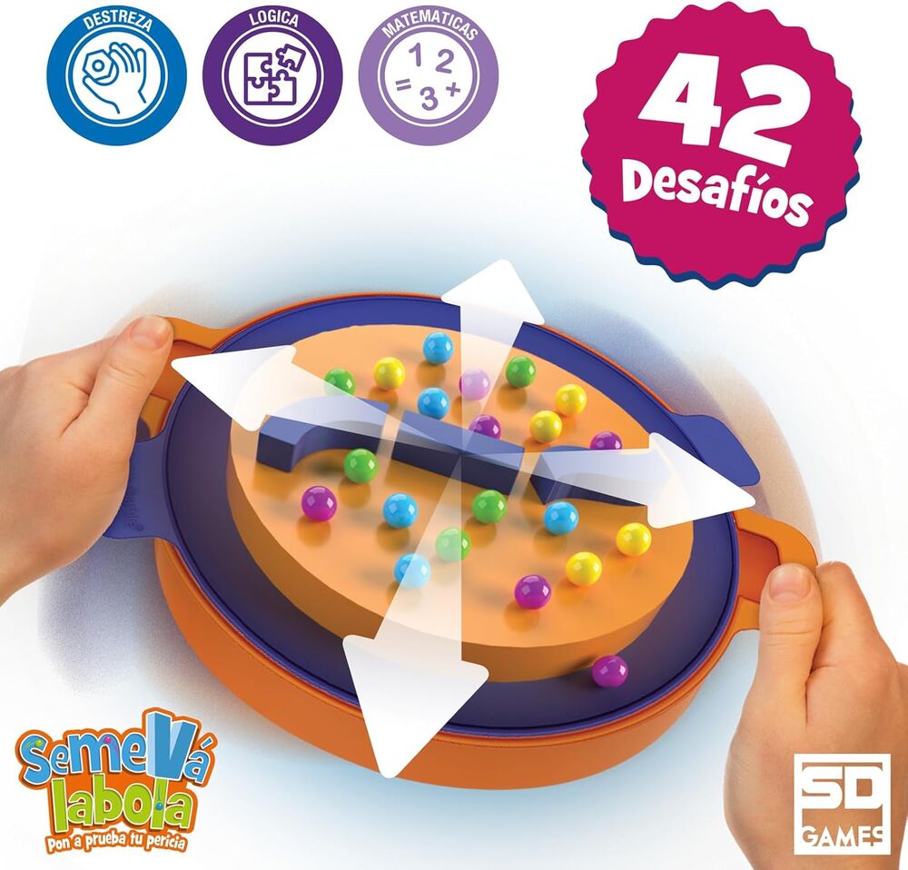 SemeVá Labola | Juego de Habilidad y Lógica con Cánicas | SD Games