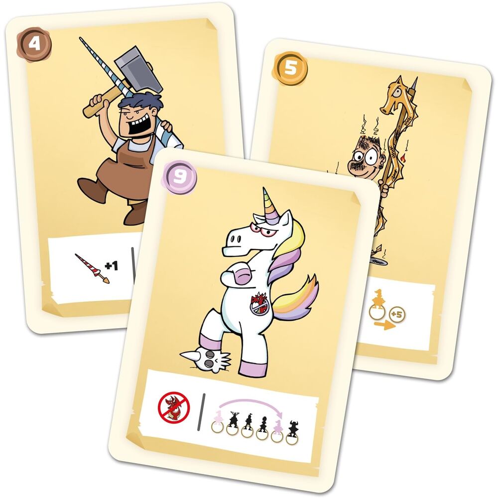 Copa Grial | Juego de Cartas de Carrera y Roles Ocultos Medieval | SD Games