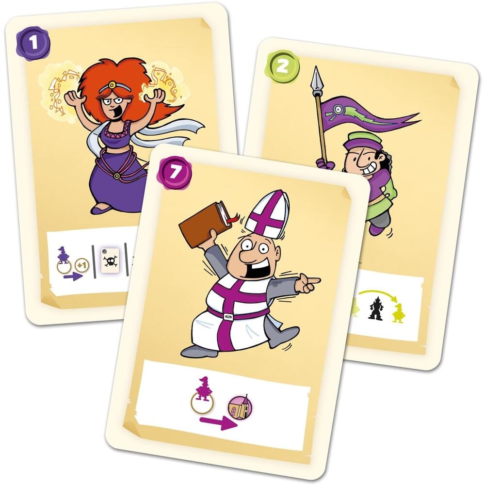 Copa Grial | Juego de Cartas de Carrera y Roles Ocultos Medieval | SD Games