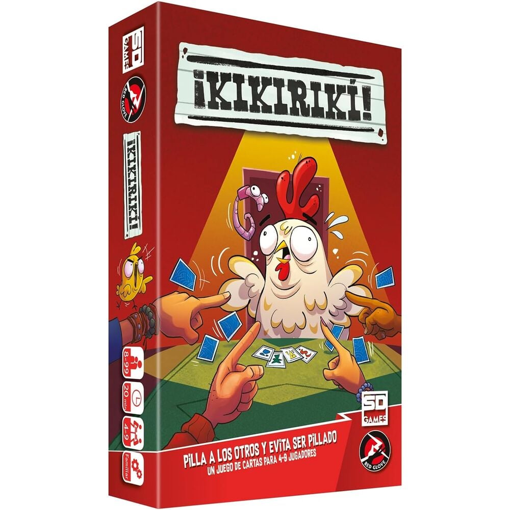 KIKIRIKÍ | Juego de Mesa de Señales Secretas y Deducción | SD Games