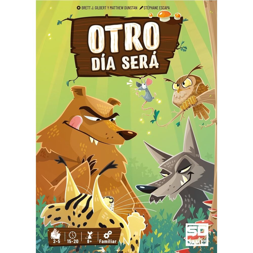 Otro Día Será | Juego de Mesa de Deducción y Faroleo Animal | SD Games