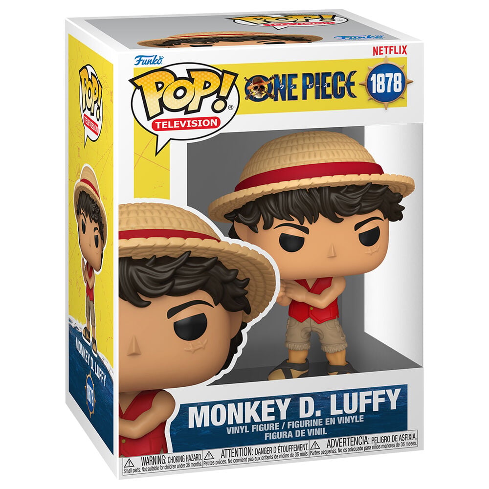 Funko Pop! Monkey D. Luffy (Live Action) #1878 | One Piece | Figura Vinilo Coleccionista