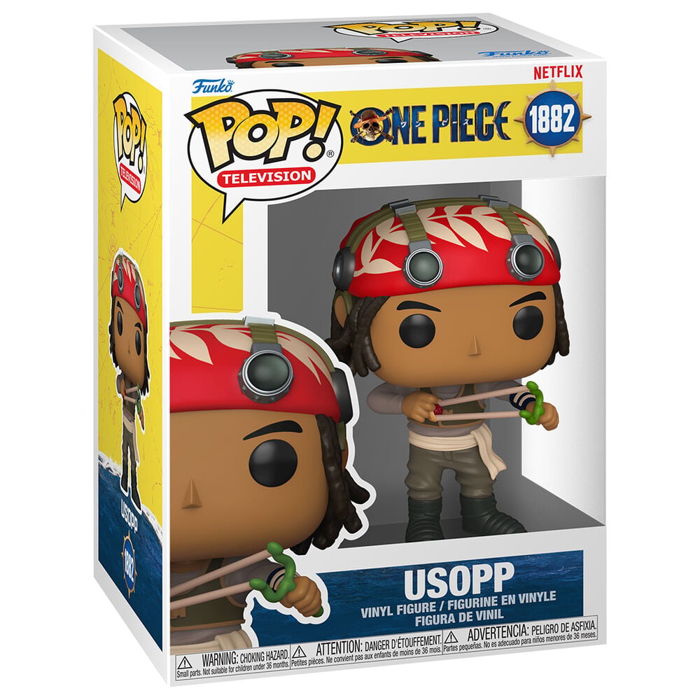 Funko Pop! Usopp (Live Action) #1881 | One Piece | Figura Vinilo Coleccionista