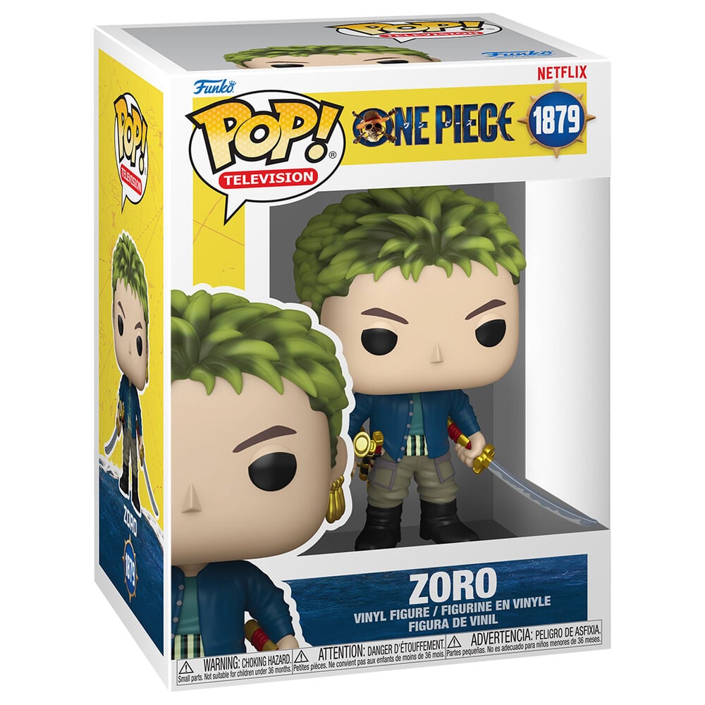 Funko Pop! Roronoa Zoro (Live Action) #1882 | One Piece | Figura Vinilo Coleccionista