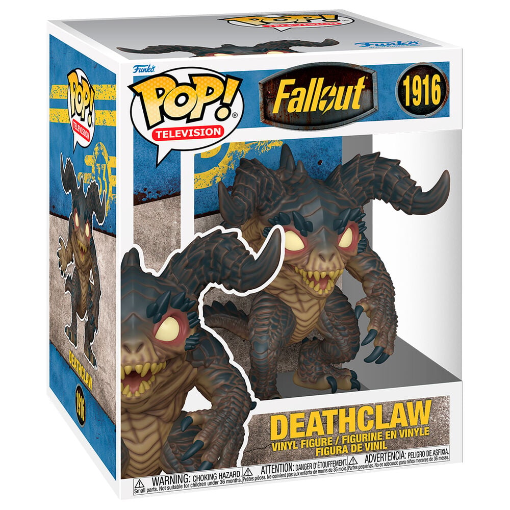 Funko Pop! Super Deathclaw | Fallout | Figura Vinilo Tamaño Grande Coleccionista