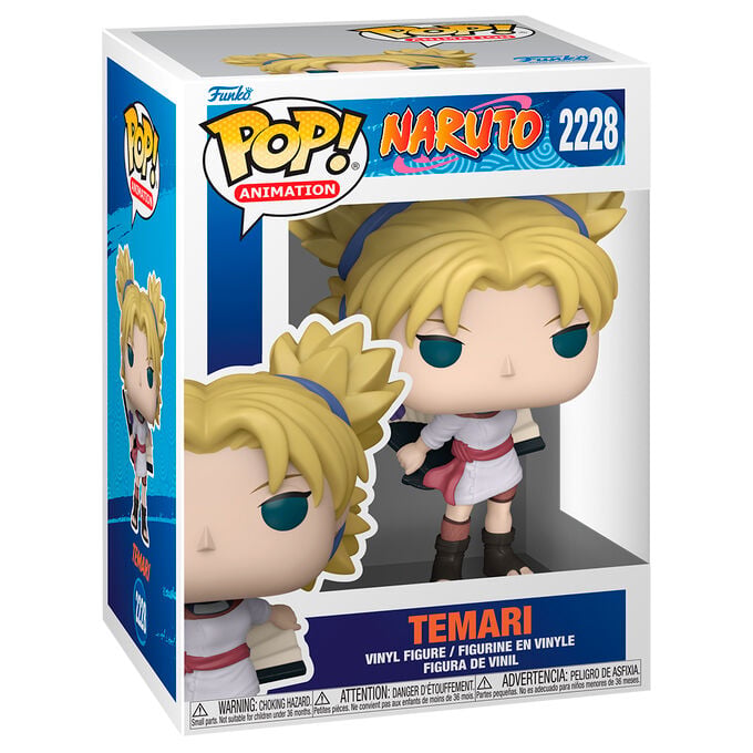 Funko Pop! Temari con Tessen #2228 | Naruto | Figura Vinilo Coleccionista