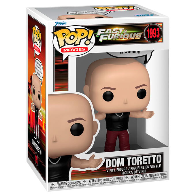 Funko Pop! Dom Toretto #1993 | Winning is Winning | Fast & Furious | POP! Sayings