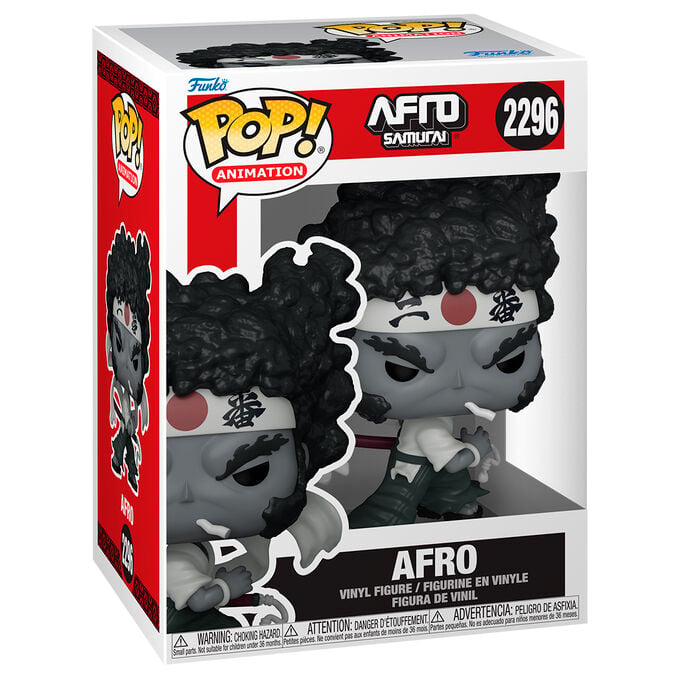 Funko Pop! Afro #2296 | Afro Samurai | Figura Vinilo Coleccionista