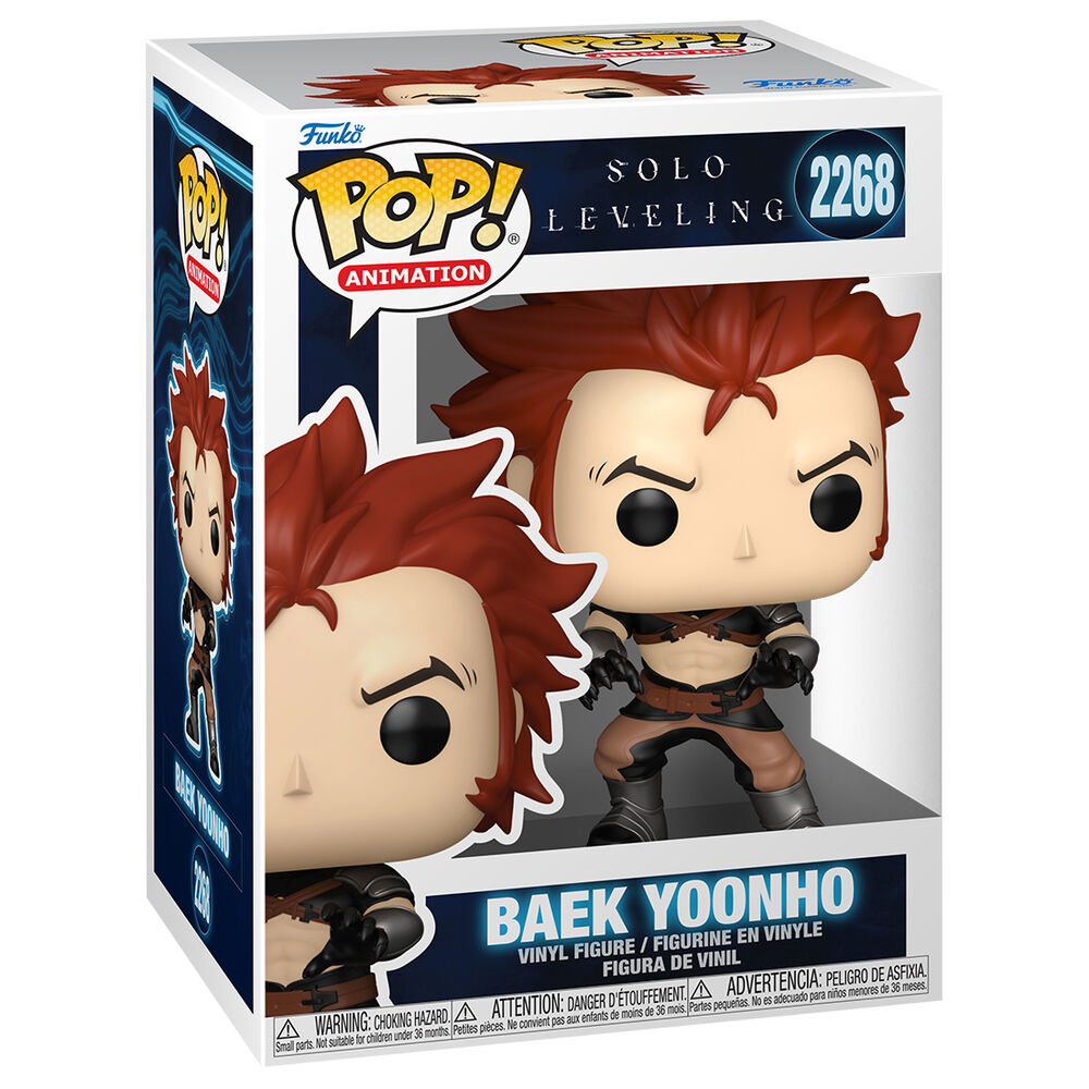 Funko Pop! Baek Yoonho #2268 | Solo Leveling | Figura Vinilo Coleccionista