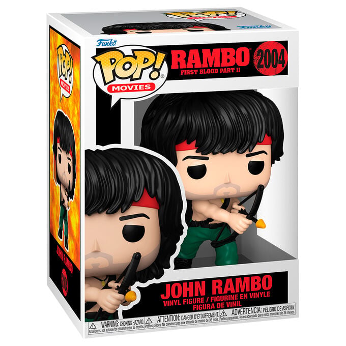 Funko Pop! John Rambo | Rambo | Figura Vinilo Coleccionista