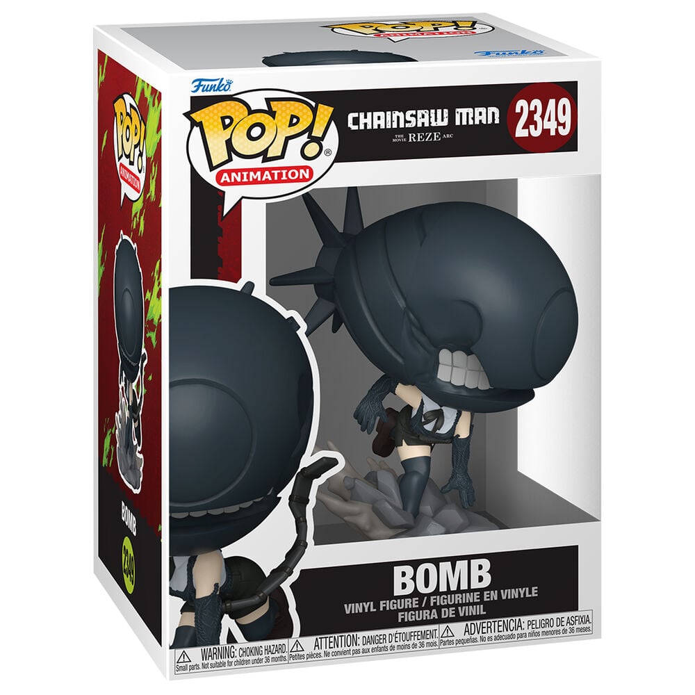 Funko Pop! Bomb | Chainsaw Man | Figura Vinilo Coleccionista