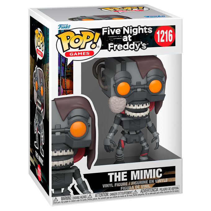 Funko Pop! Burntrap | Five Nights at Freddy's | Figura Vinilo Terror Coleccionista