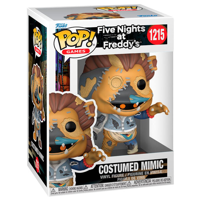 Funko Pop! Costumed Mimic | Five Nights at Freddy's | Figura Vinilo Terror