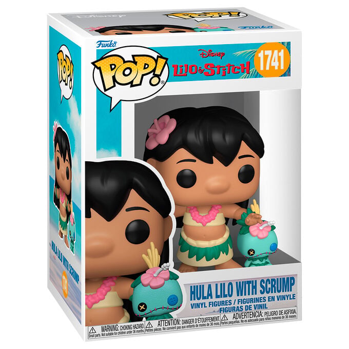 Funko Pop! & Buddy Hula Lilo with Scrump #1741 | Lilo & Stitch | Disney