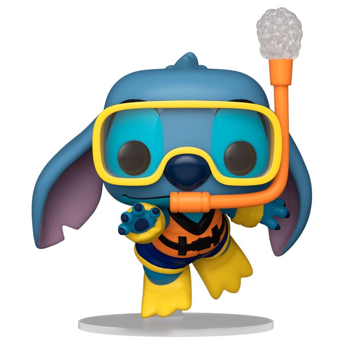 Funko Pop! Snorkeling Stitch #1742 | Lilo & Stitch | Disney | Figura Vinilo