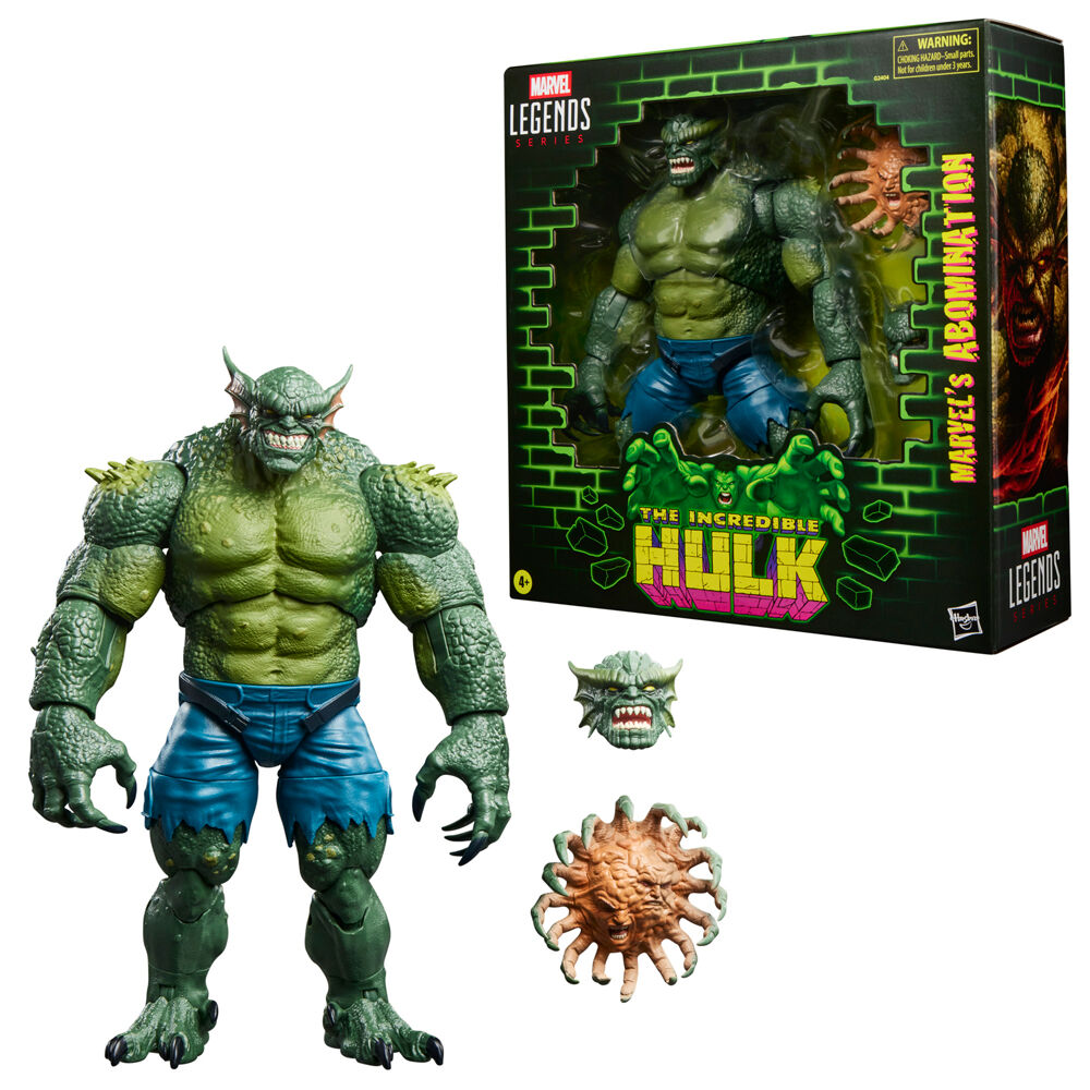 Figura Hasbro Marvel Legends Series Abomination | The Incredible Hulk | 15cm Coleccionista