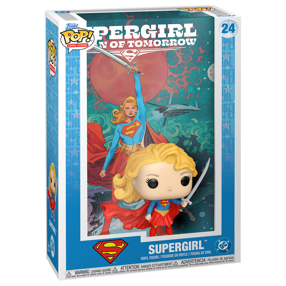 Funko Pop! Comic Cover DC Supergirl #24 | DC Comics | Figura Vinilo Coleccionista