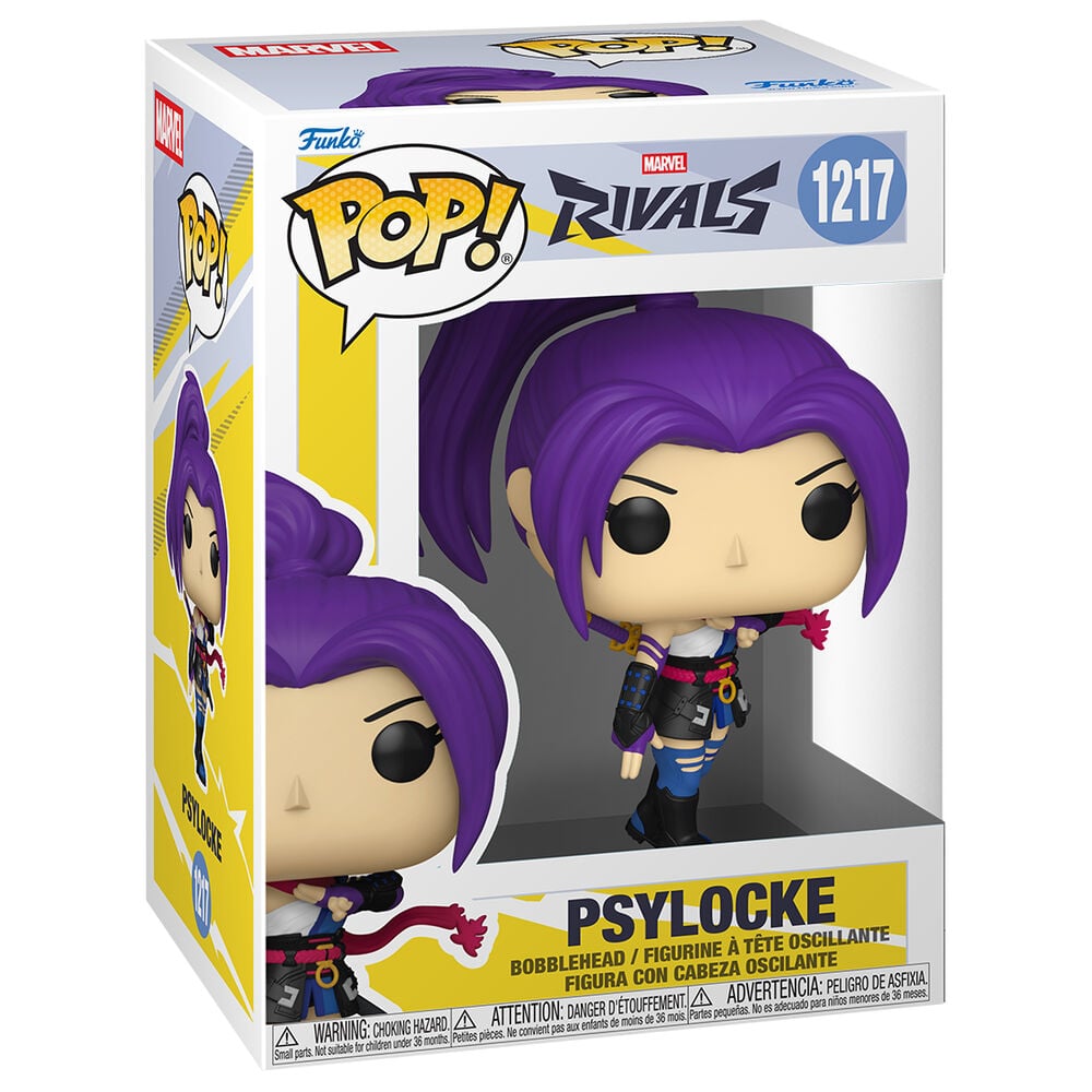 Funko Pop! Psylocke #1217 | Marvel Rivals | Figura Vinilo Coleccionista