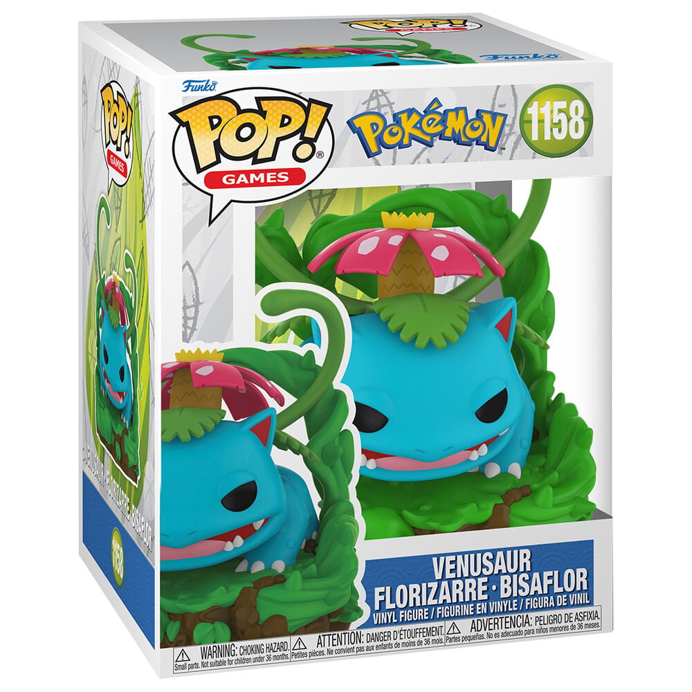 Funko Pop! Premium Venusaur #1158 | Pokémon | Figura Vinilo Coleccionista
