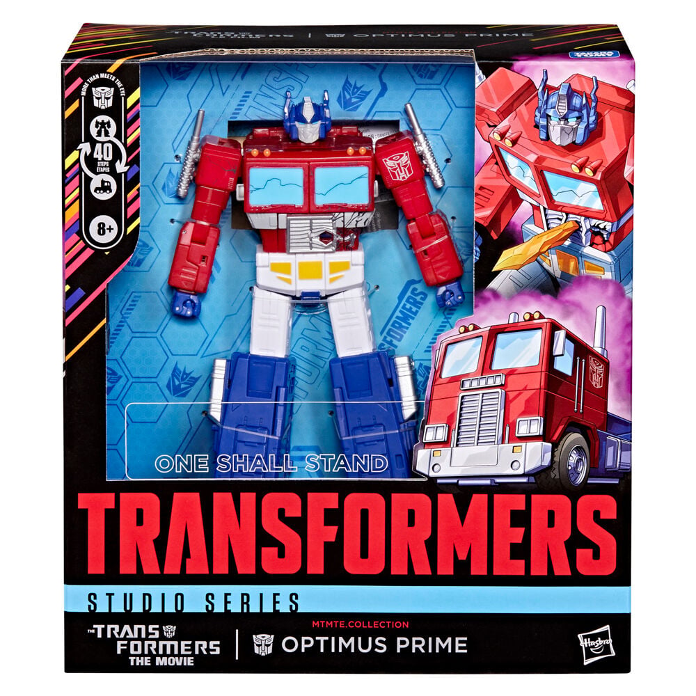 Figura Hasbro Transformers Studio Series Optimus Prime | The Movie 1986 | 40 Aniversario
