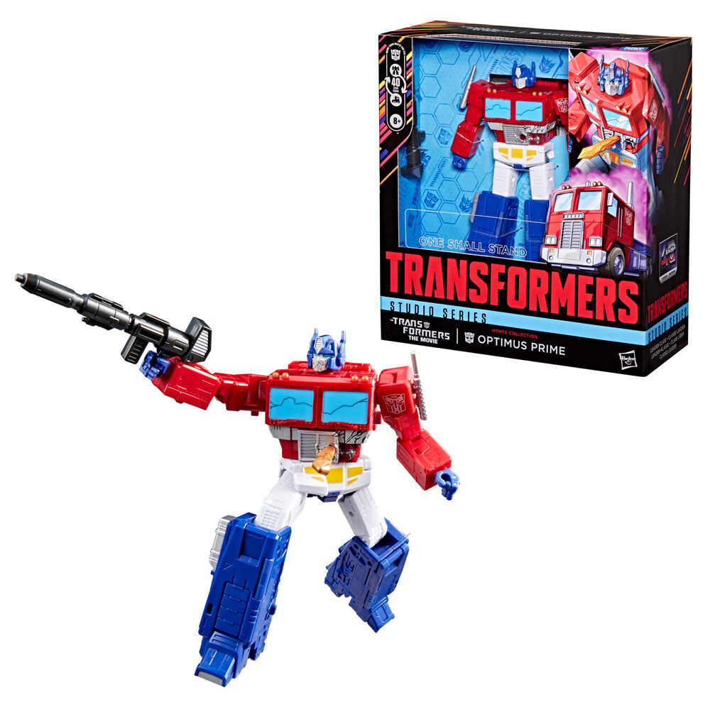 Figura Hasbro Transformers Studio Series Optimus Prime | The Movie 1986 | 40 Aniversario