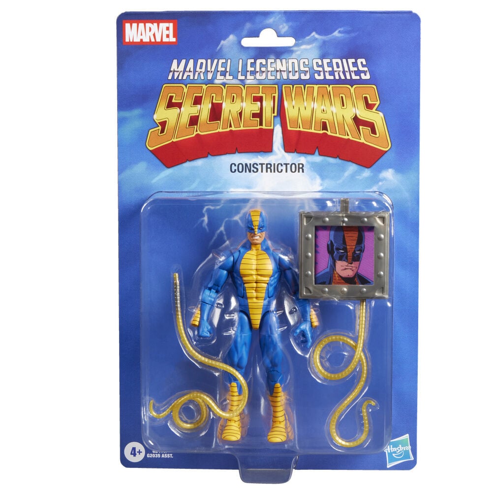 Figura Hasbro Marvel Legends Secret Wars Constrictor | 15cm Articulada Coleccionista
