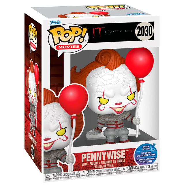 Funko Pop! Pennywise con Globo #2030 | IT | Figura Vinilo Terror Coleccionista