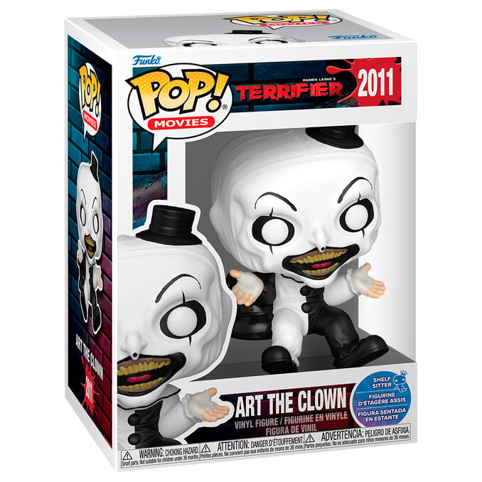 Funko Pop! Art the Clown #2011 | Terrifier | Figura Vinilo Terror Coleccionista