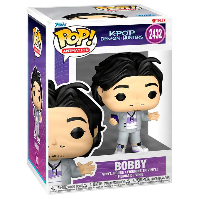 Funko Pop! Animation K-Pop DH Bobby #2432 | Figura Vinilo Coleccionista