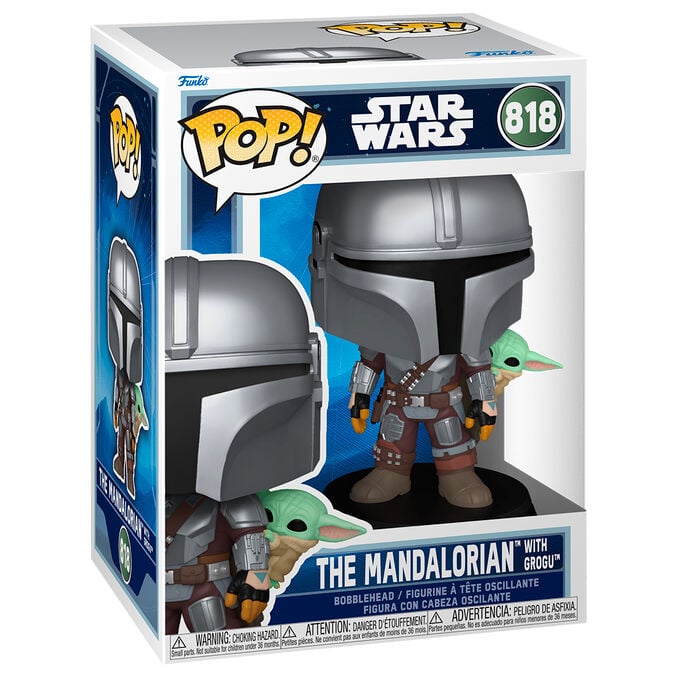 Funko Pop! The Mandalorian #818 | Star Wars | Figura Vinilo Coleccionista