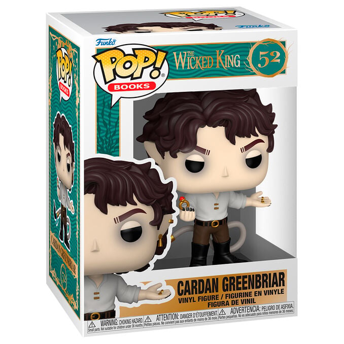 Funko Pop! Cardan Greenbriar | The Folk of the Air | Figura Vinilo Coleccionista