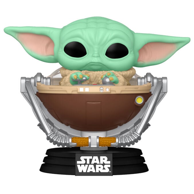 Funko Pop! Grogu en Mochila #823 | Star Wars The Mandalorian | Figura Vinilo