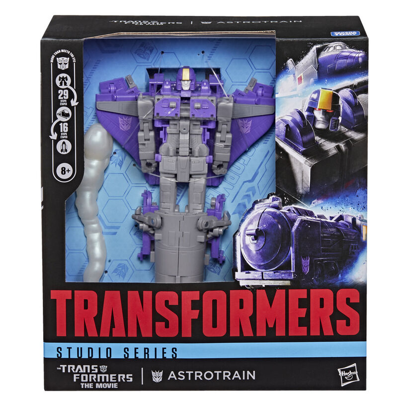 Figura Hasbro Transformers Studio Series Astrotrain | Triple Conversión | 17cm Coleccionista