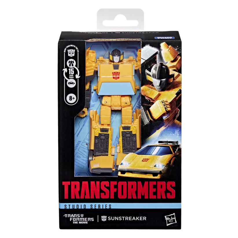 Figura Hasbro Transformers Studio Series Sunstreaker | Robot a Coche | 11cm Coleccionista