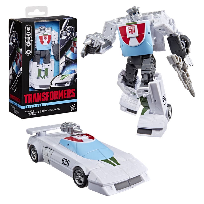 Figura Hasbro Transformers Studio Series Wheeljack | Robot a Coche | 12.5cm Coleccionista