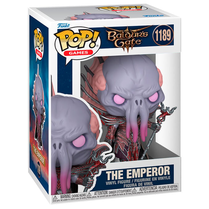 Funko Pop! The Emperor #1189 | Baldur's Gate 3 | Figura Vinilo Coleccionista