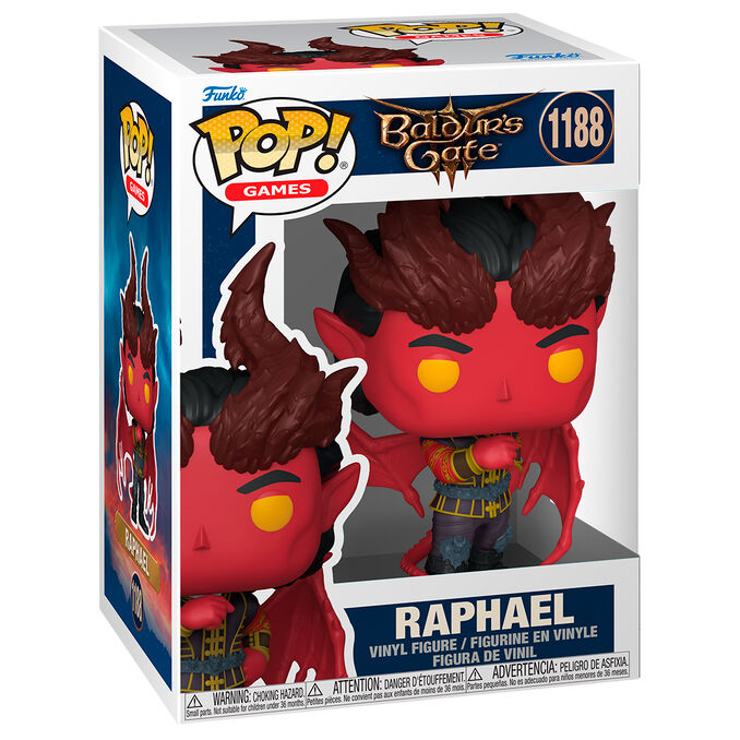 Funko Pop! Raphael #1188 | Baldur's Gate 3 | Figura Vinilo Coleccionista