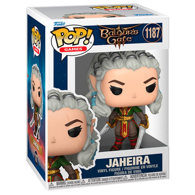 Funko Pop! Jaheira #1187 | Baldur's Gate 3 | Figura Vinilo Coleccionista