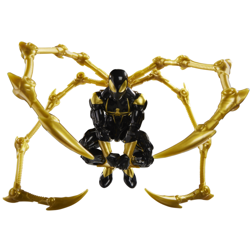 Figura Hasbro Marvel Legends Spider-Man Iron Spider Aaron Davis | 15cm Patas Mecánicas