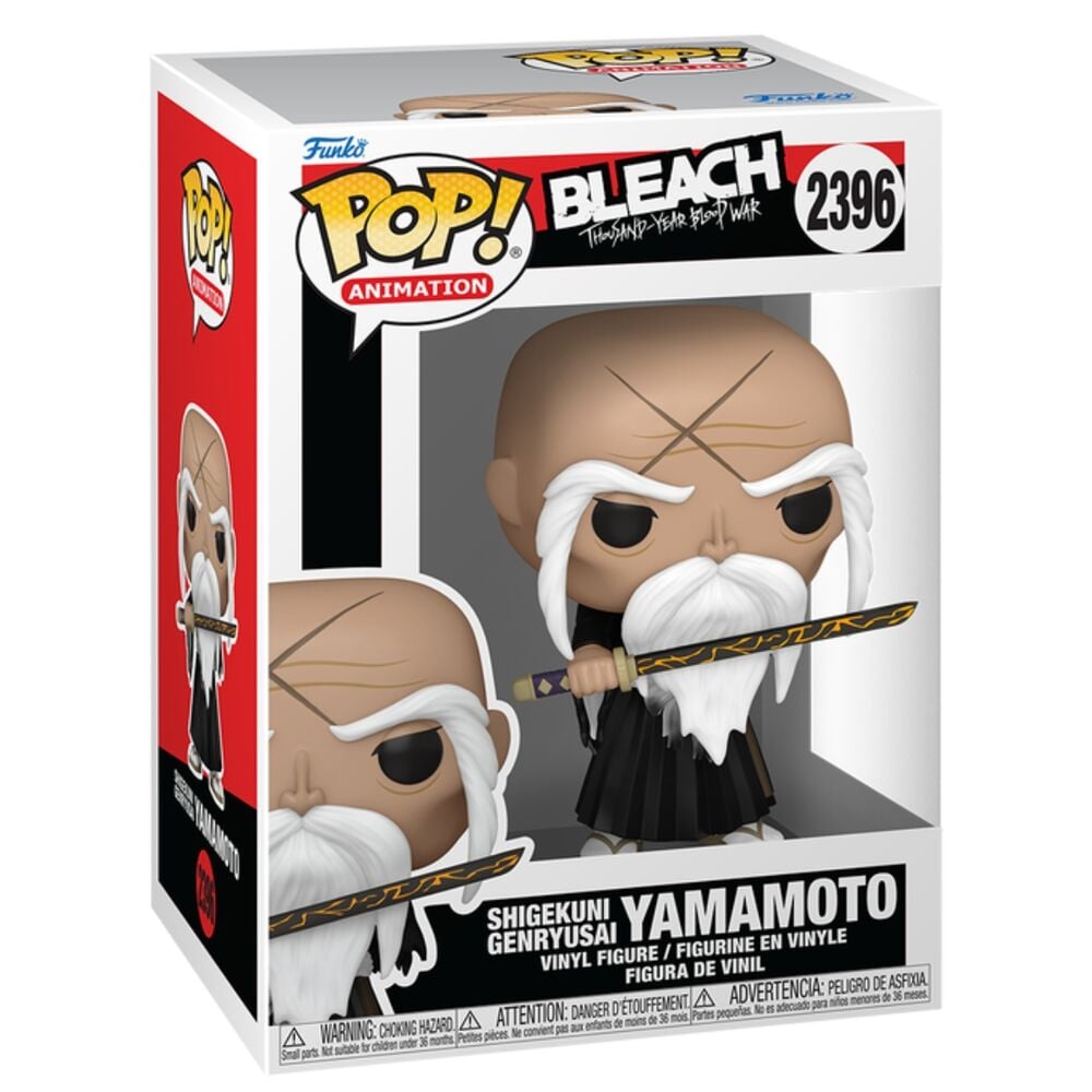 Funko Pop! Genryusai Yamamoto #2396 | Bleach Thousand-Year Blood War | Figura Vinilo