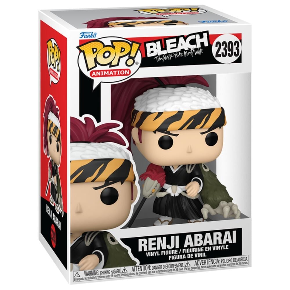 Funko Pop! Renji Abarai #2393 | Bleach Thousand-Year Blood War | Figura Vinilo