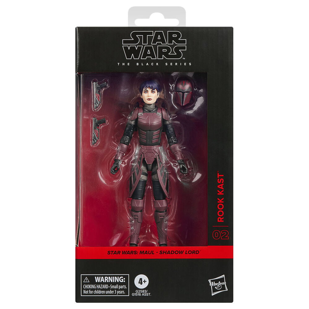 Figura Hasbro Star Wars Black Series Rook Kast | Maul Shadow Lord | 15cm Coleccionista