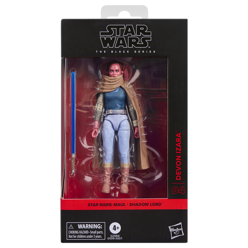 Figura Hasbro Star Wars Black Series Devon Izara | Maul Shadow Lord | 15cm Coleccionista