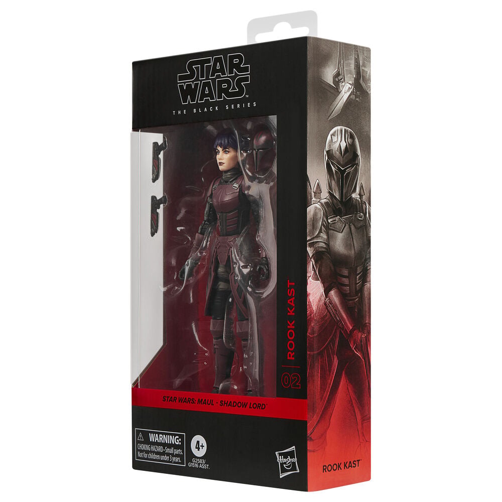 Figura Hasbro Star Wars Black Series Rook Kast | Maul Shadow Lord | 15cm Coleccionista
