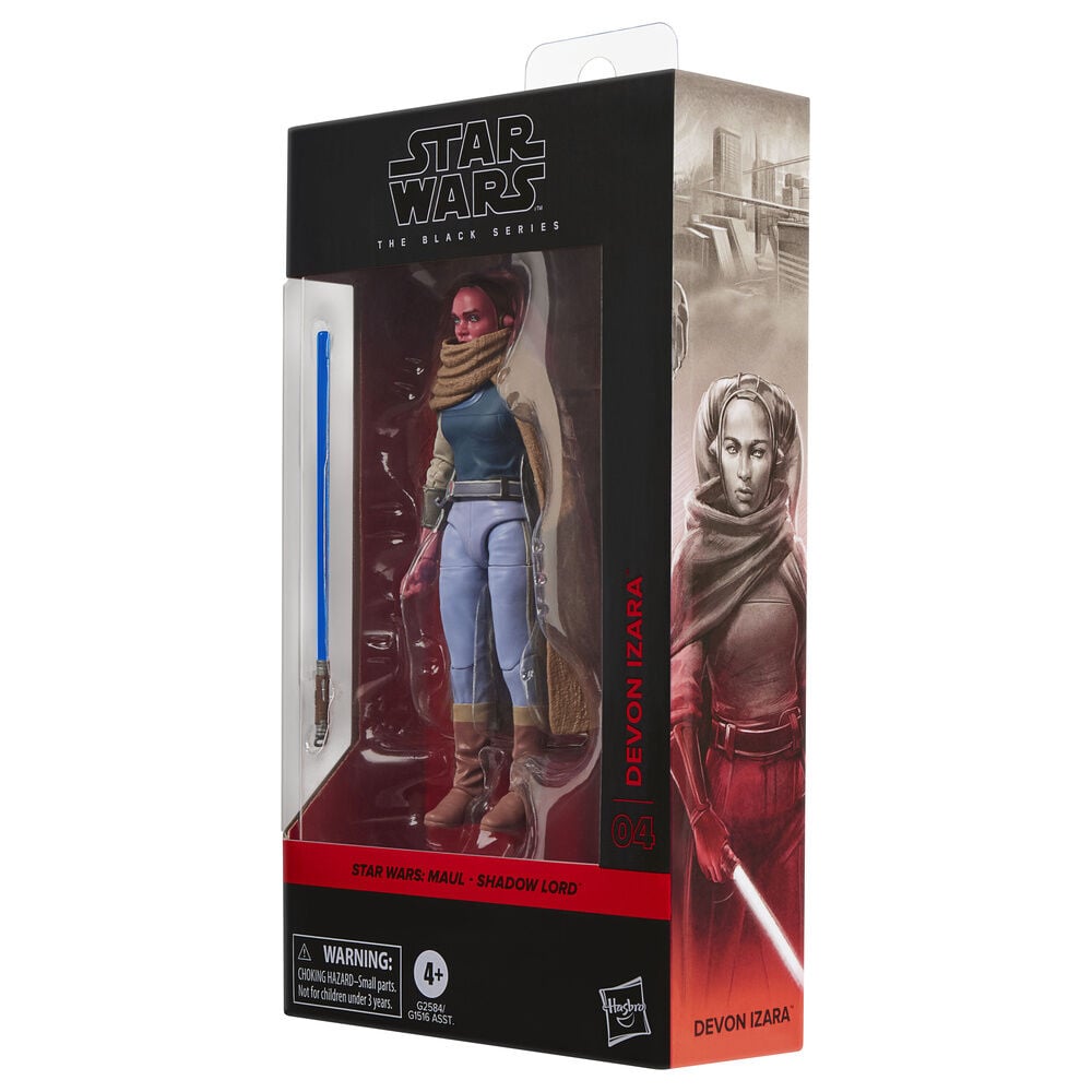 Figura Hasbro Star Wars Black Series Devon Izara | Maul Shadow Lord | 15cm Coleccionista