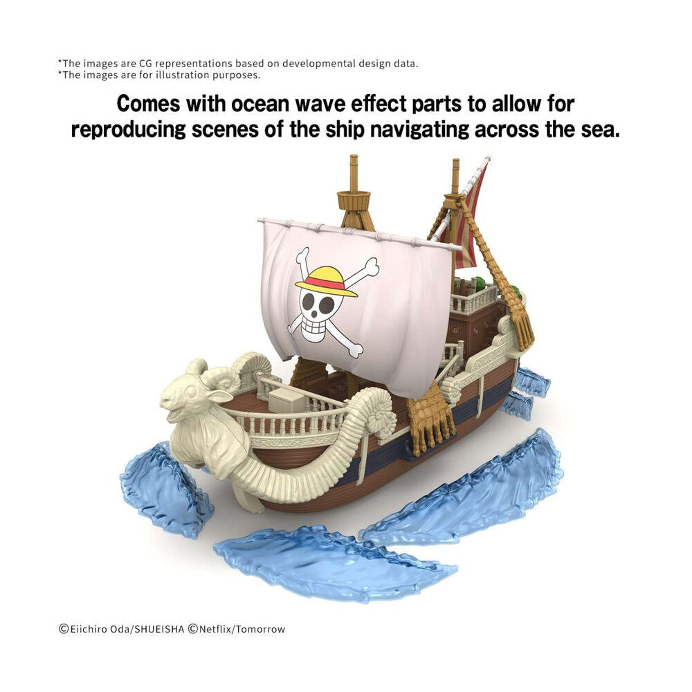 Going Merry | Maqueta Grand Ship Collection One Piece Netflix | Sin Pegamento | +14 Años | Bandai Hobby
