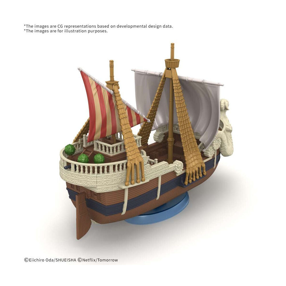 Going Merry | Maqueta Grand Ship Collection One Piece Netflix | Sin Pegamento | +14 Años | Bandai Hobby