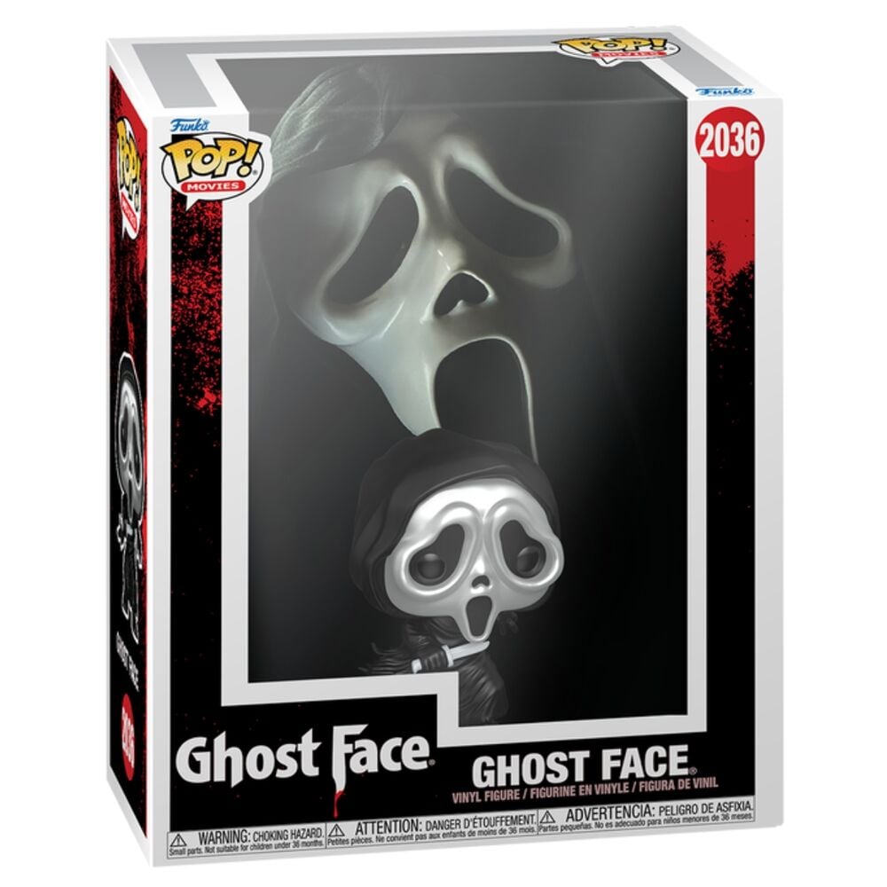 Funko Pop! Ghost Face S2 Variante #2036 | Scream | Figura Vinilo Terror Coleccionista