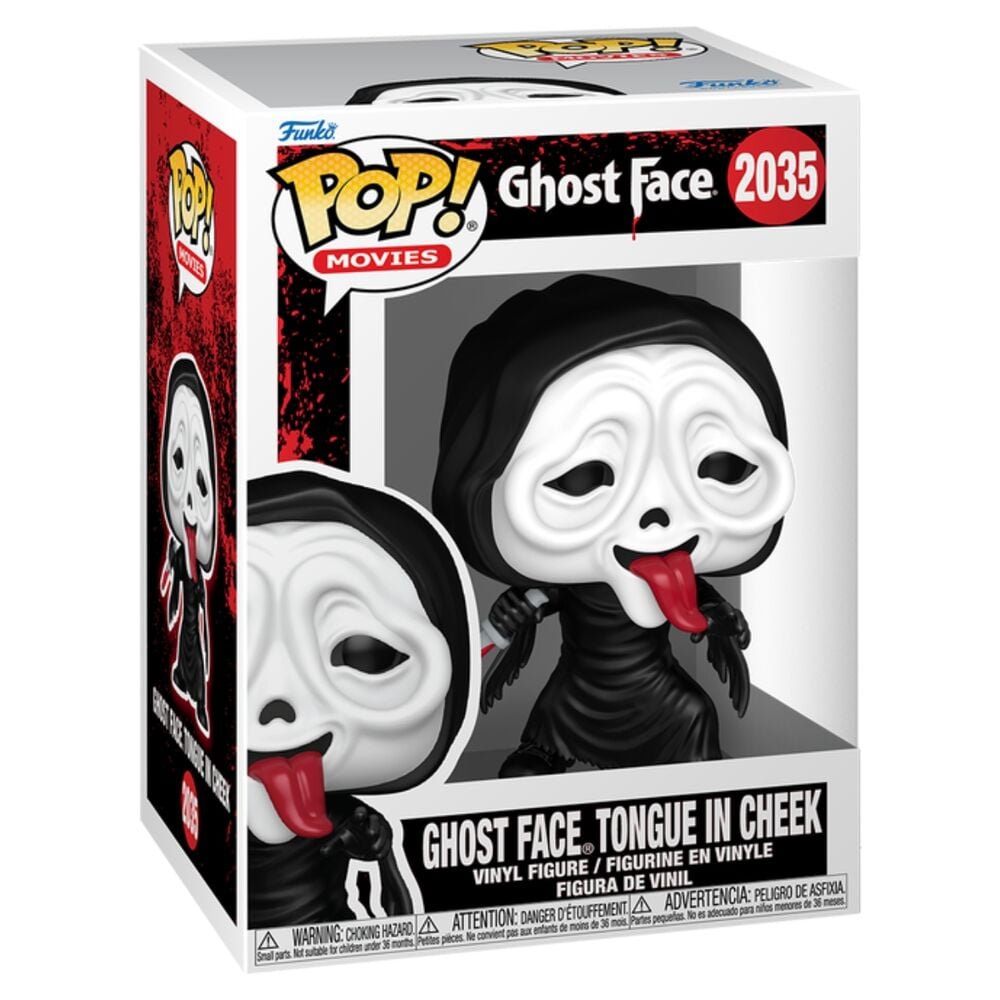 Funko Pop! Ghost Face S2 #2035 | Scream | Figura Vinilo Terror Coleccionista